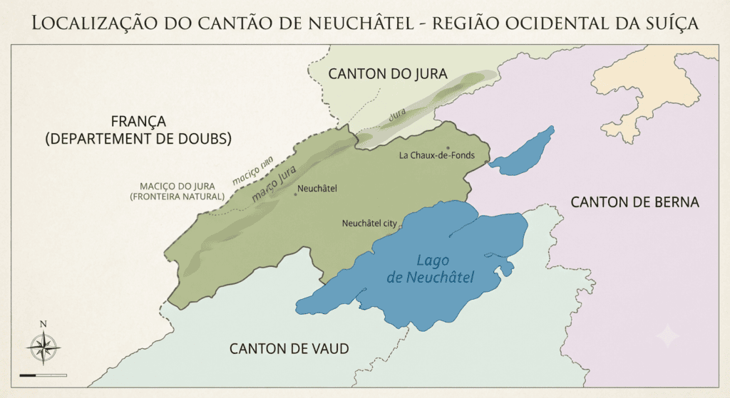 Localização do Cantão